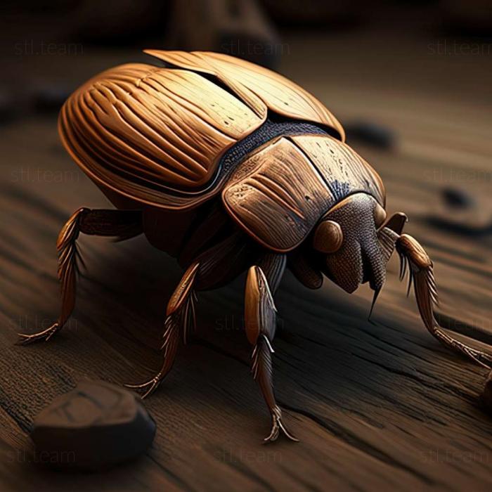 3D модель Bembidion litorale (STL)